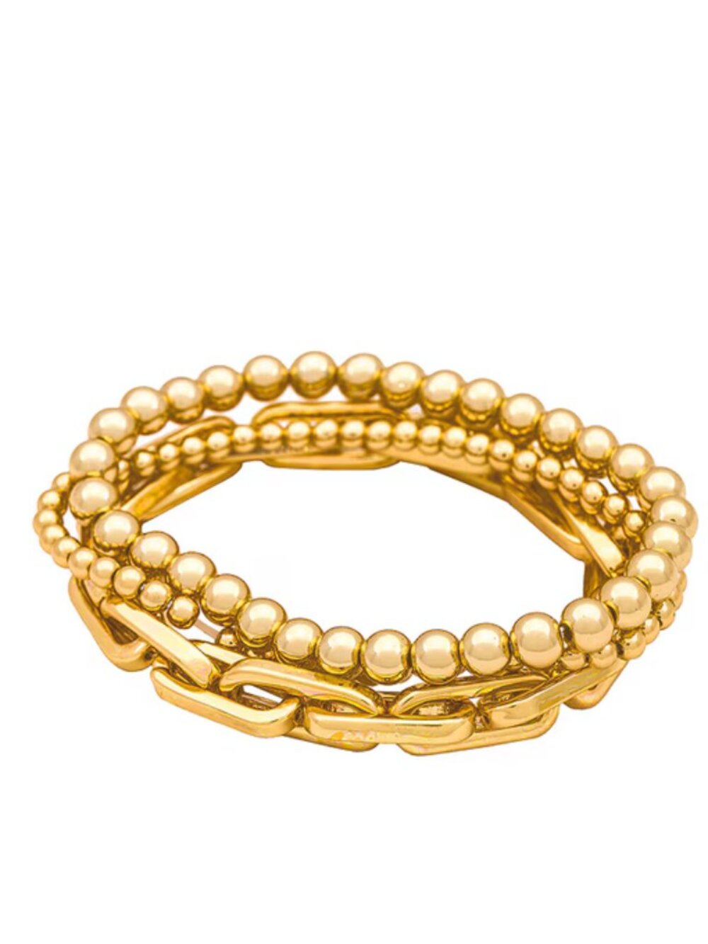 Revolve gold Alexandria Bracelet set by SHASHI